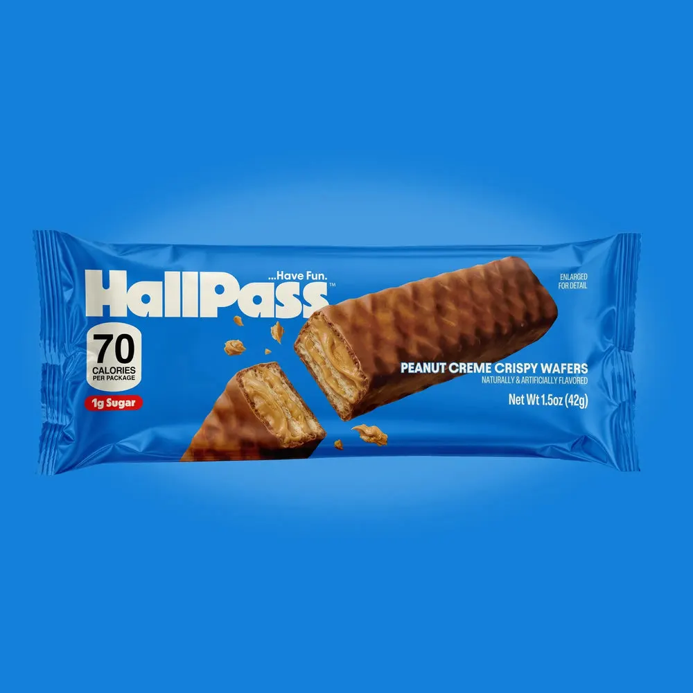 Peanut Creme Crispy Wafers