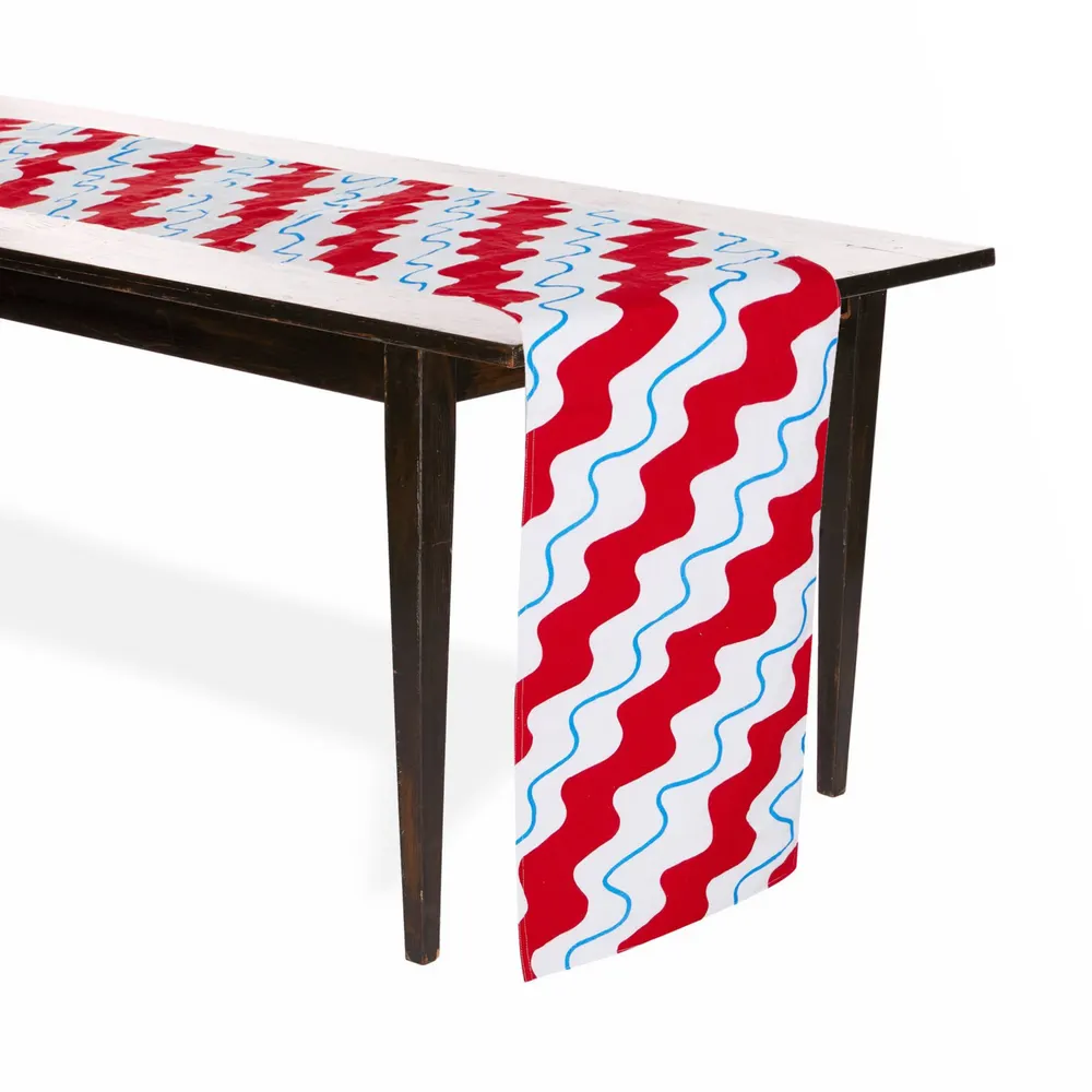 Primary Linen Runner