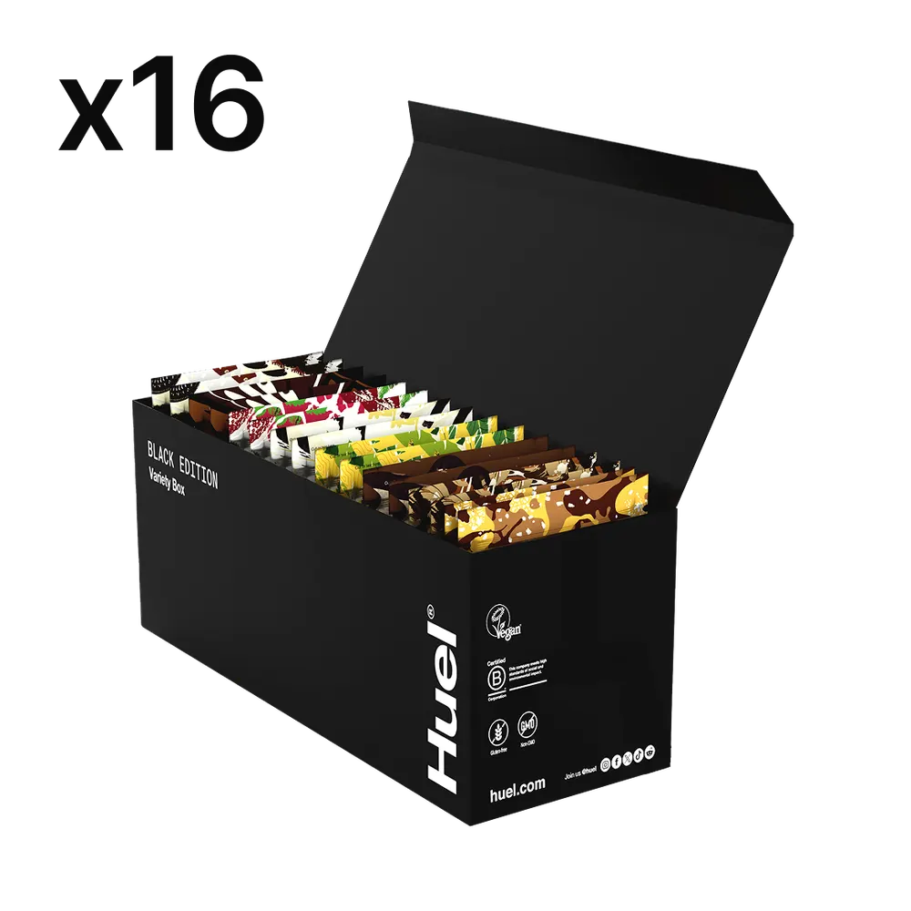 Black Edition Variety Box (16 single-serve packs)